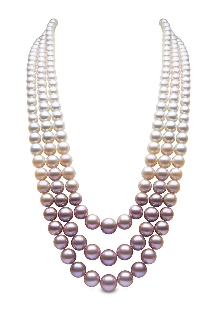 Coloured sale pearl jewellery